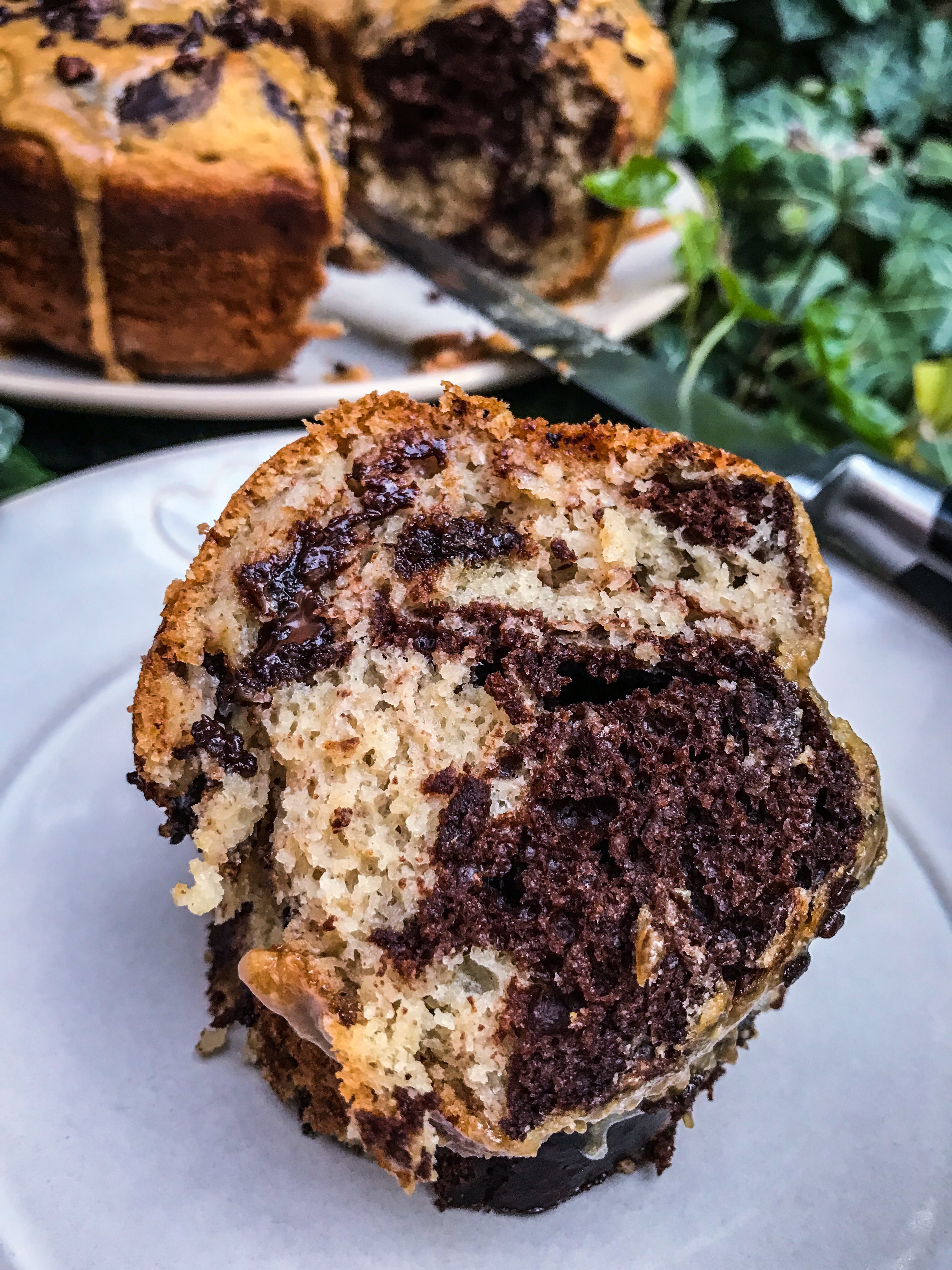 Banana Marble Bundt