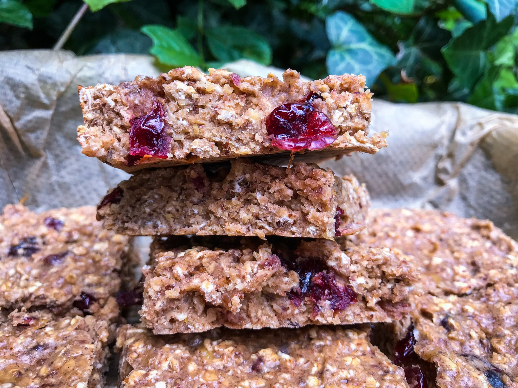 Best Sour Cherry Nutty Protein Flapjacks