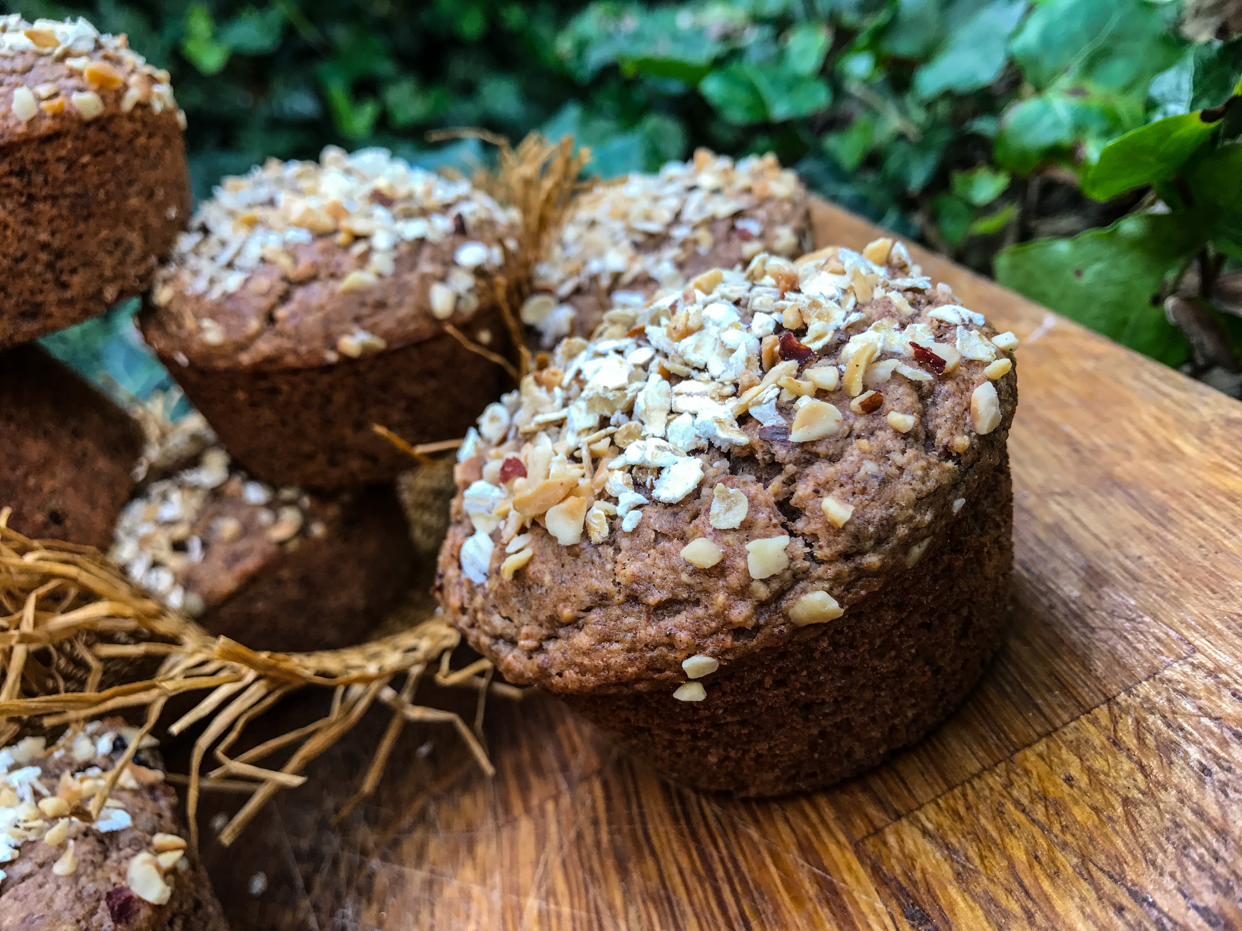 Vegan Nutty Breakfast Muffins