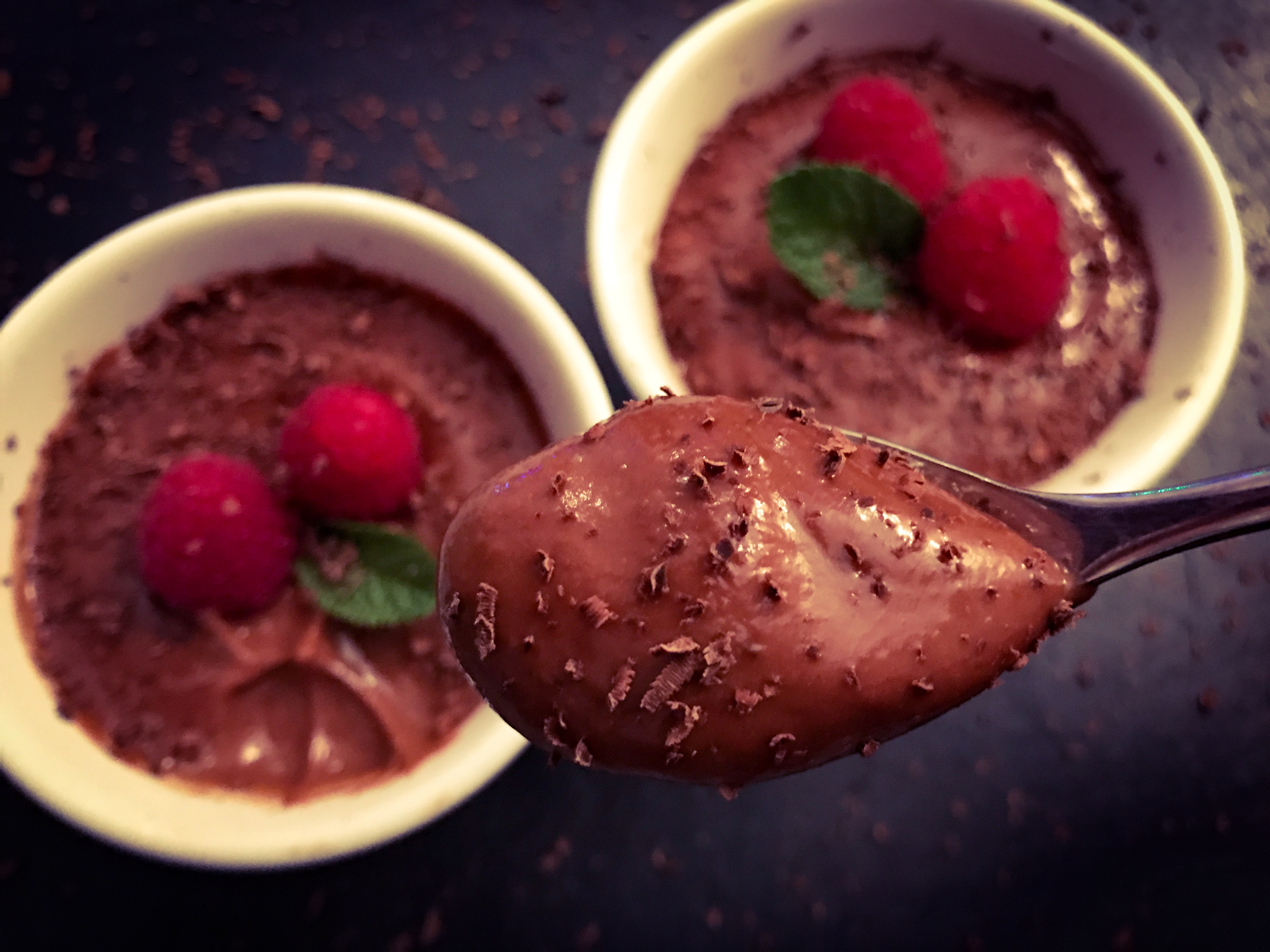 Protein chocolate mousse