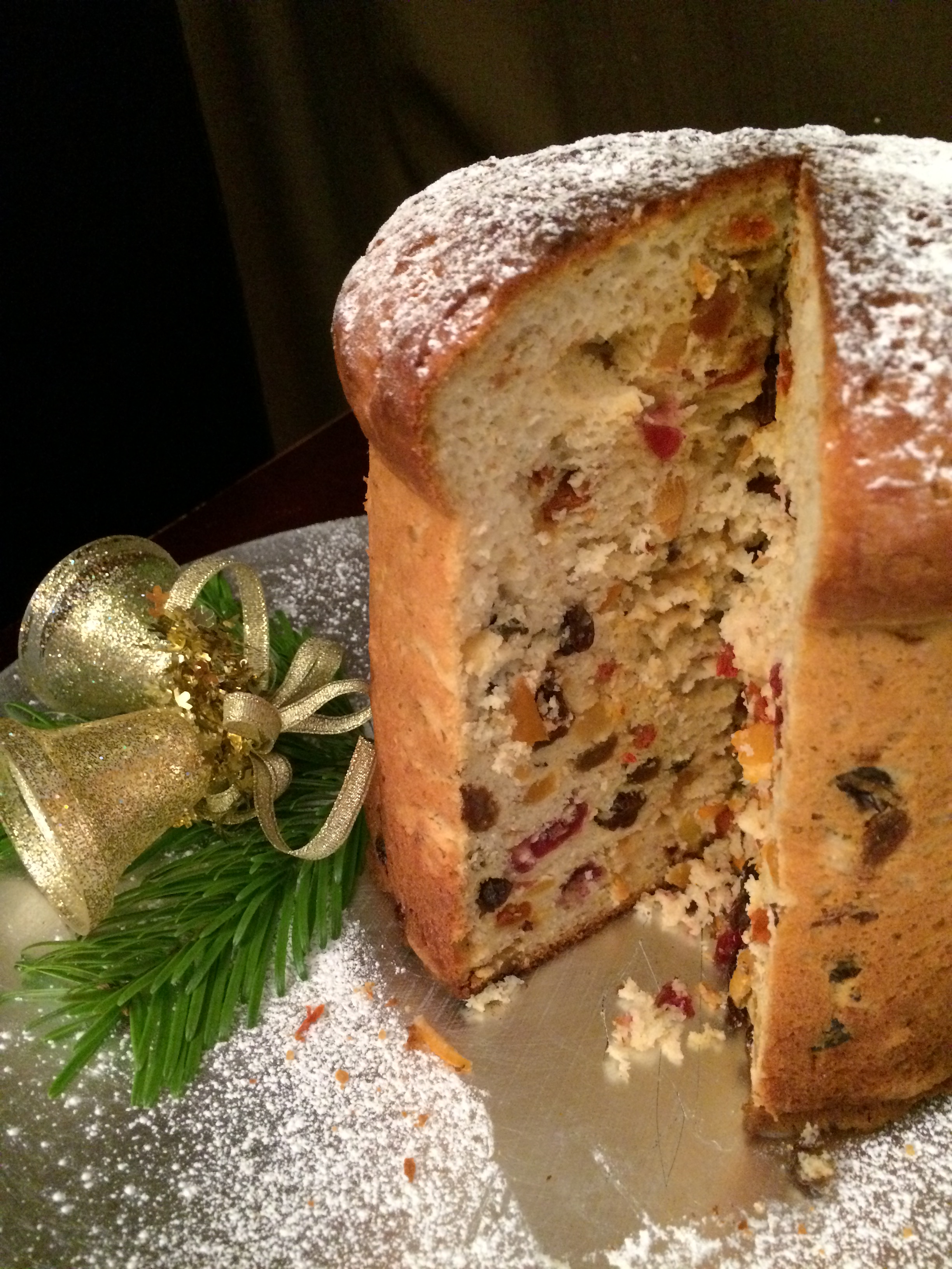 Gluten Free Brandy Soaked fruit Panettone