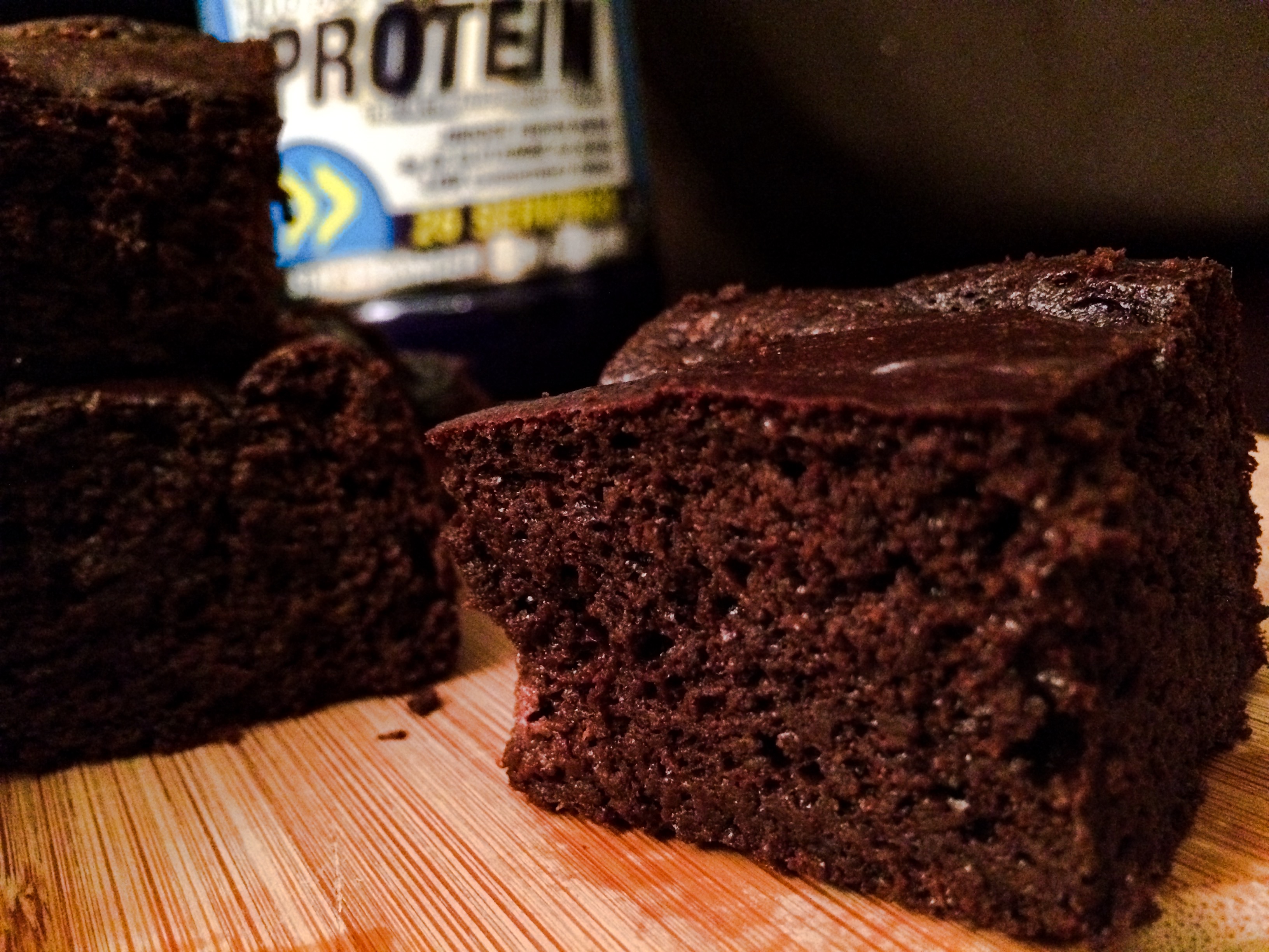 Sweet Potato Protein Brownies